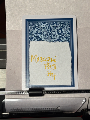 Birds & Bees #4 by Mazerzine Emily Dickinson quite bumble bee aceo art card thumbnail 3