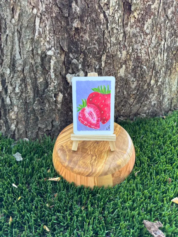Summer Berries aceo art card