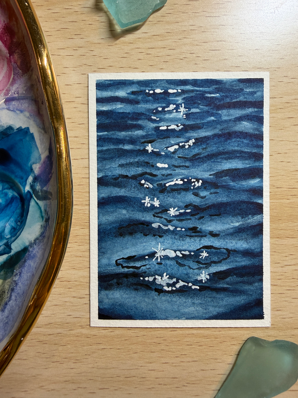 Glimmer aceo art card