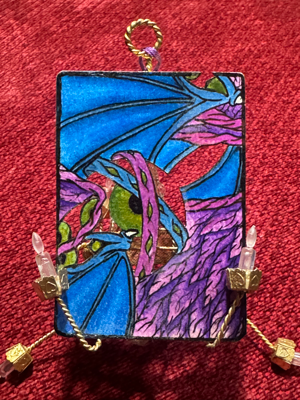 My Seraphim aceo art card thumbnail 1