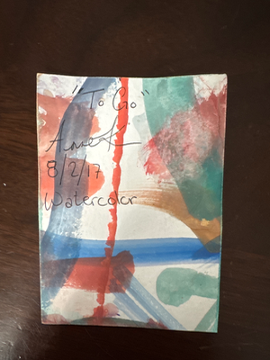 To Go aceo art card thumbnail 2