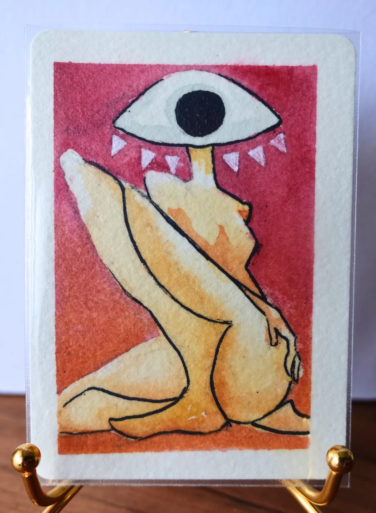 Cornea aceo art card
