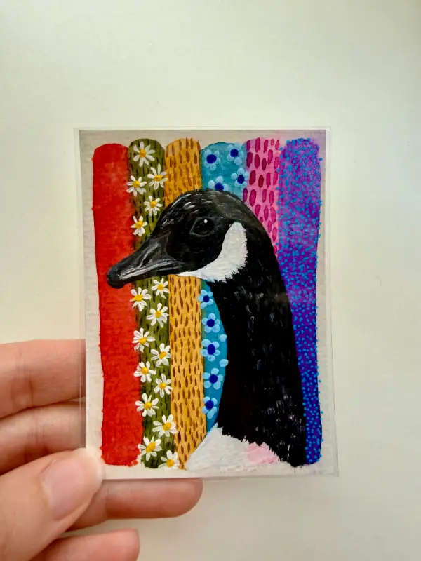 Lord of the Lake aceo art card