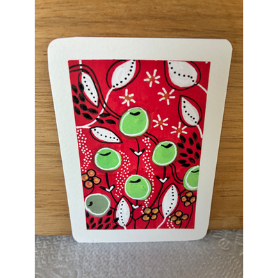 Twisty Garden aceo art card thumbnail 2