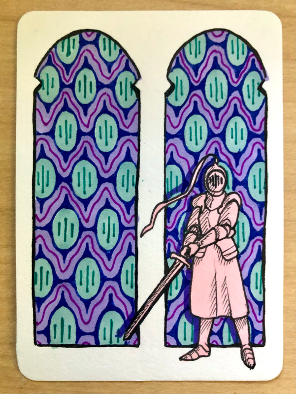 Destiny aceo art card
