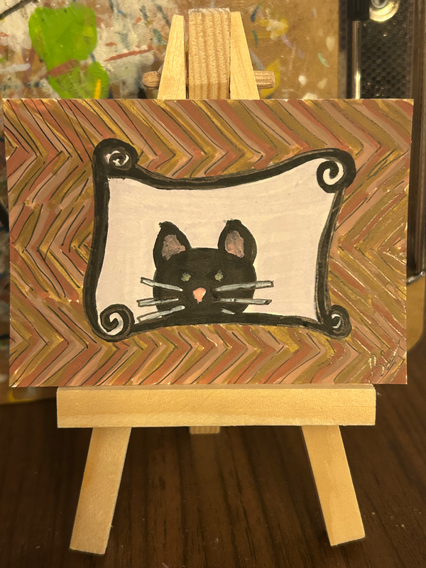 Sneaky Paul aceo art card