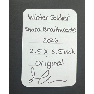 Winter soldier aceo art card thumbnail 3