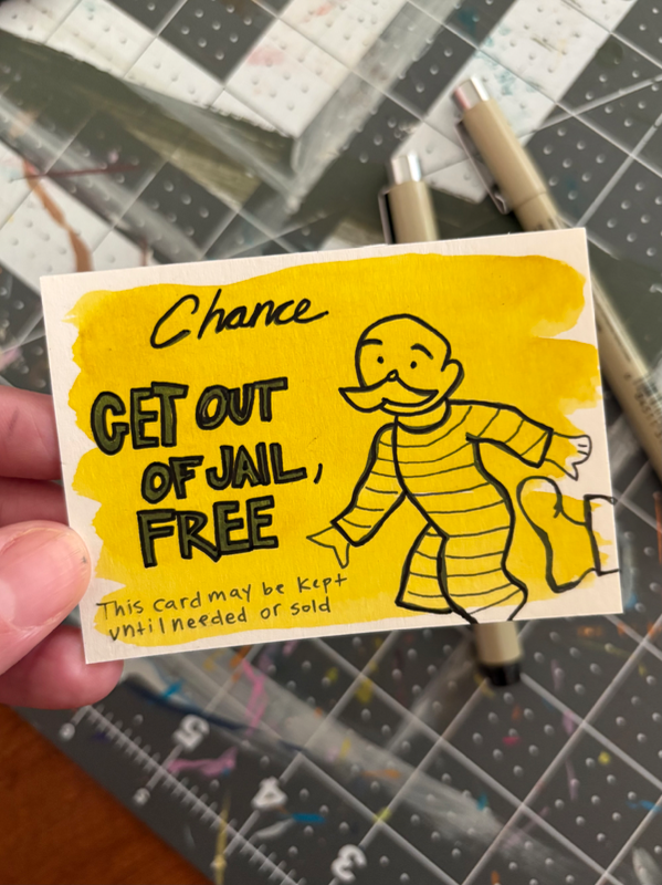 Chance aceo art card