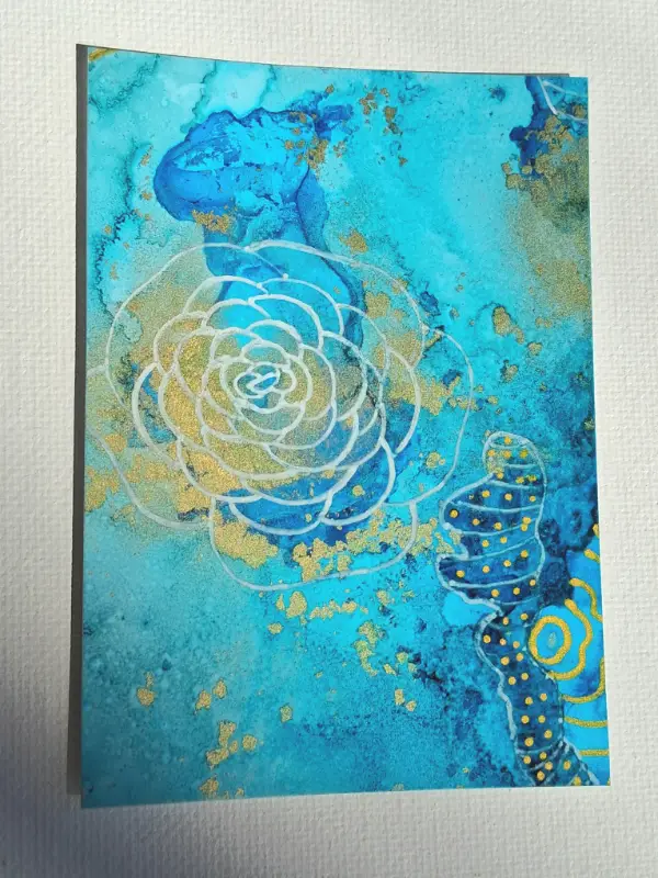 Reef #7 aceo art card