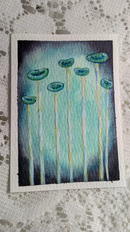 Neptune caps aceo art card