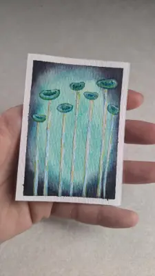 Neptune caps aceo art card thumbnail 1