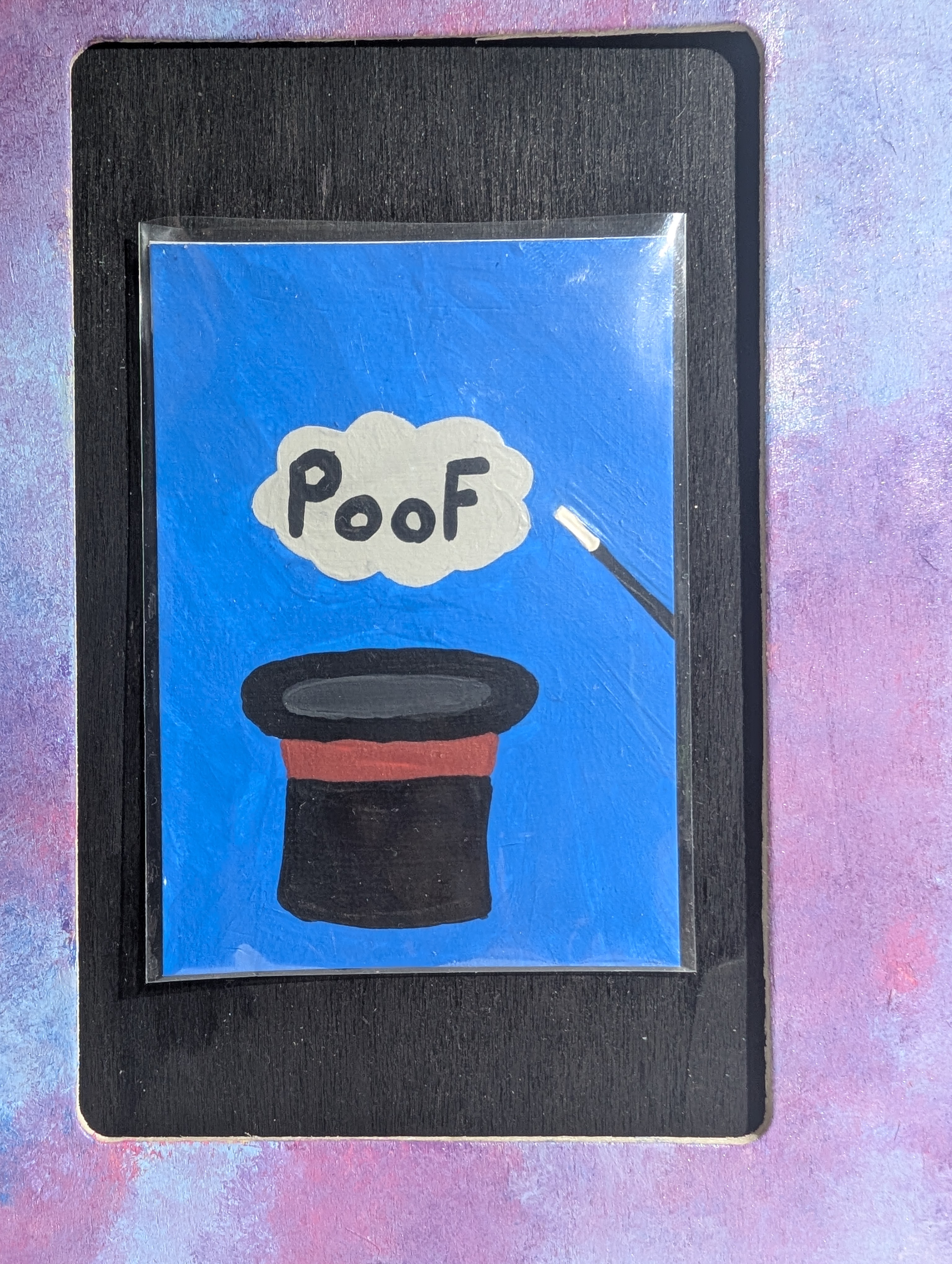 Dissappear aceo art card