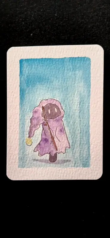 Quite Spirits 001 aceo art card