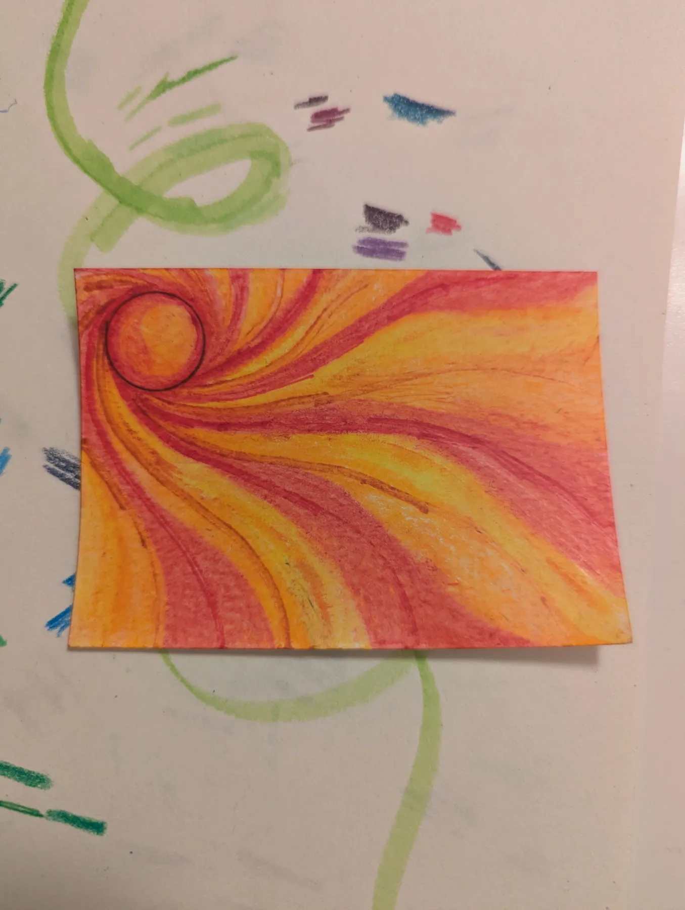 phoenix aceo art card