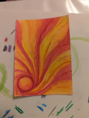 phoenix aceo art card thumbnail 2