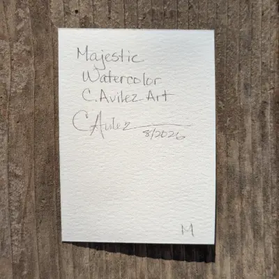 Majestic aceo art card thumbnail 4