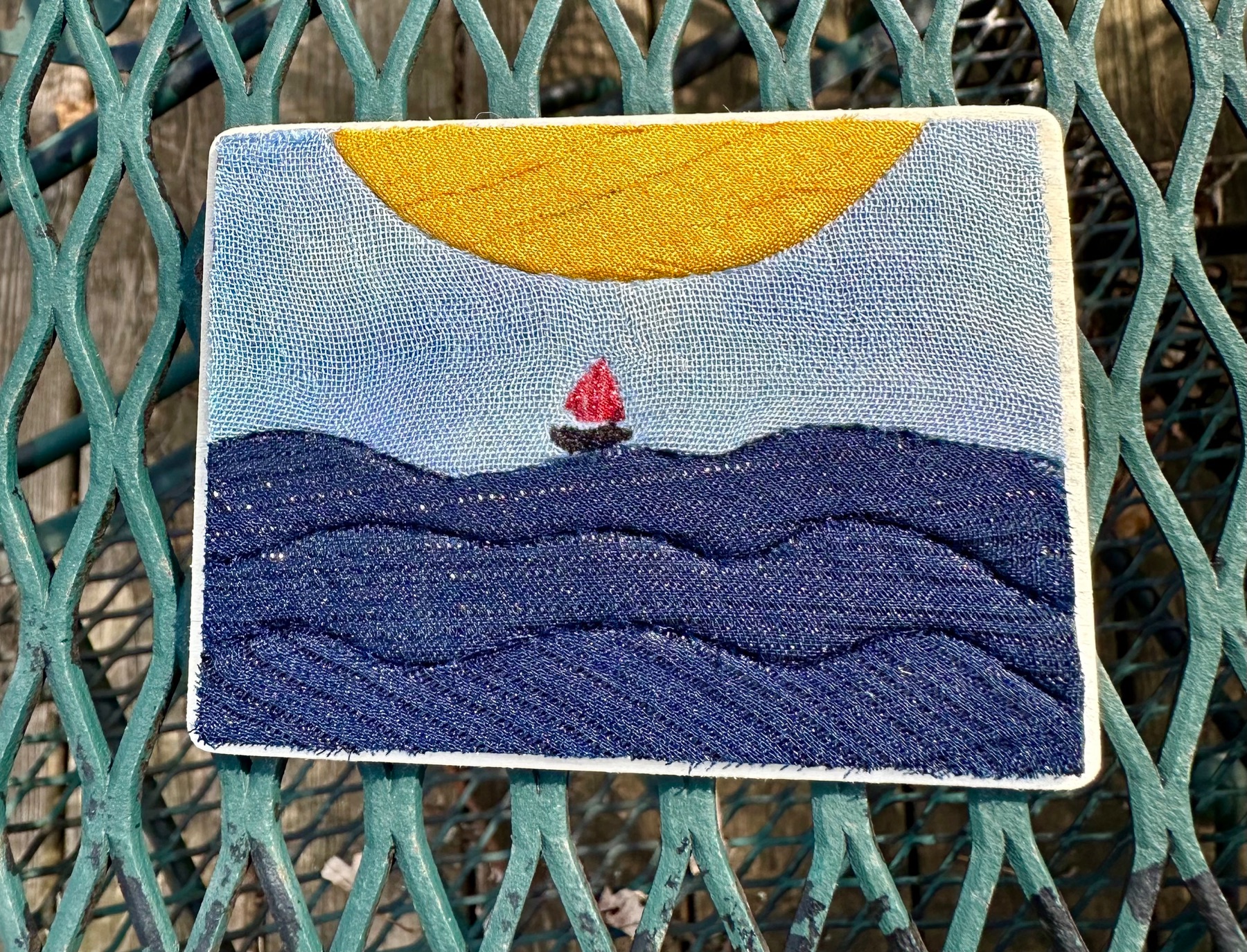 “Dinghy” Kinusaiga aceo art card