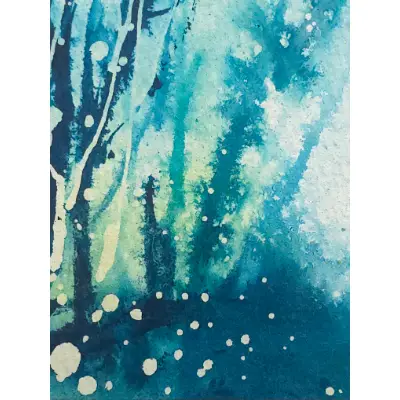 Into the Woods aceo art card thumbnail 4