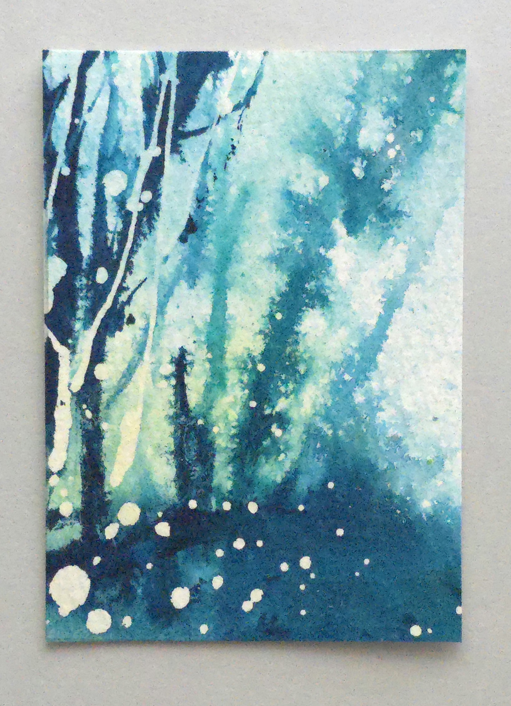 Into the Woods aceo art card