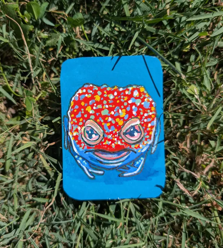Yolanda aceo art card