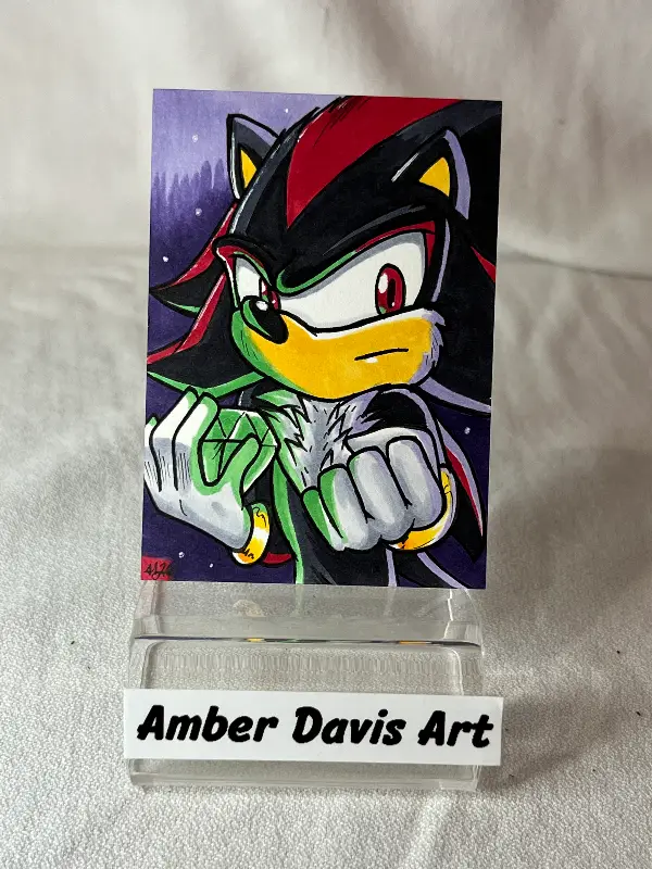 Chaos Control - Original aceo art card