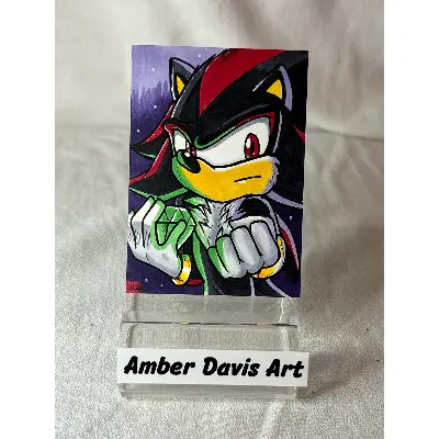 Chaos Control - Original aceo art card thumbnail 1