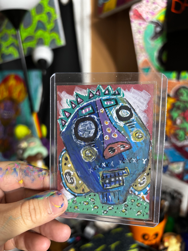 The King Still Wears It aceo art card