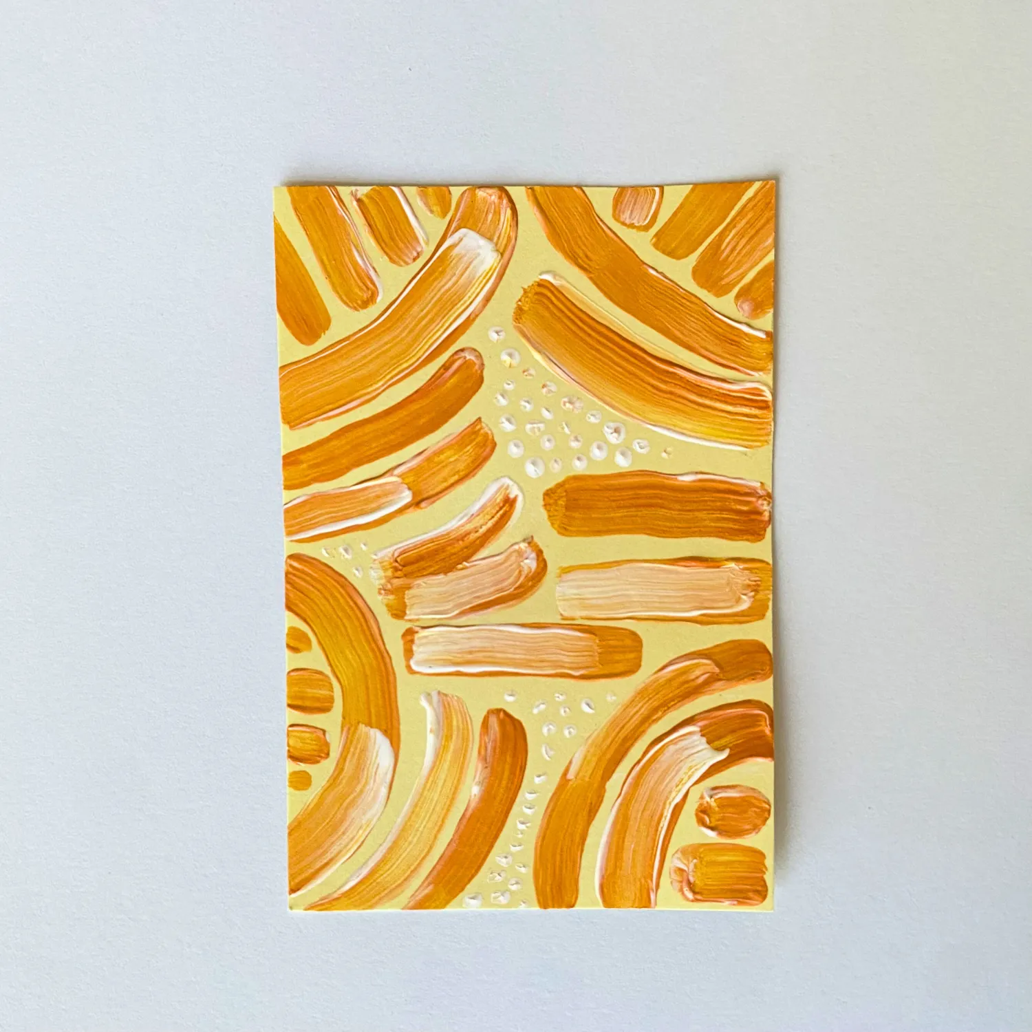 Spring Swing - April 02 - Original ACEO Card aceo art card