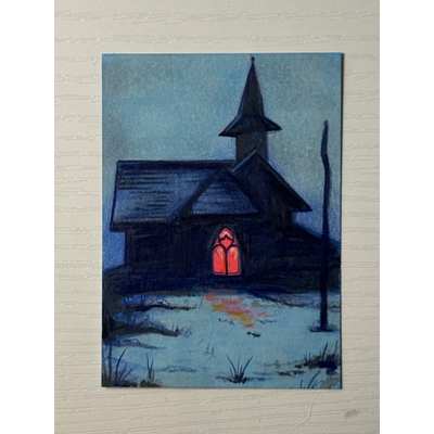 Invitation aceo art card thumbnail 1