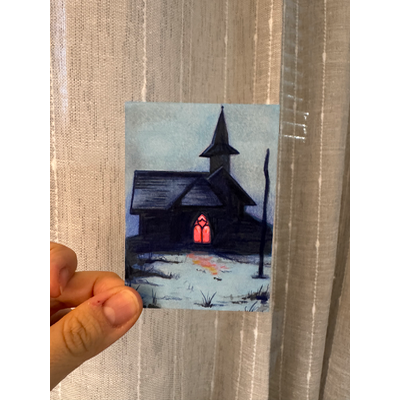 Invitation aceo art card thumbnail 4