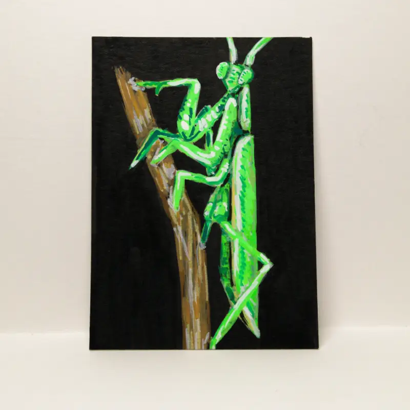chill dude - card No. 8 aceo art card