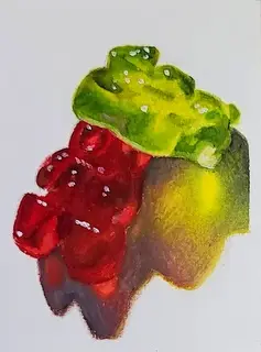 Gummy Bear Study #1 aceo art card thumbnail 2