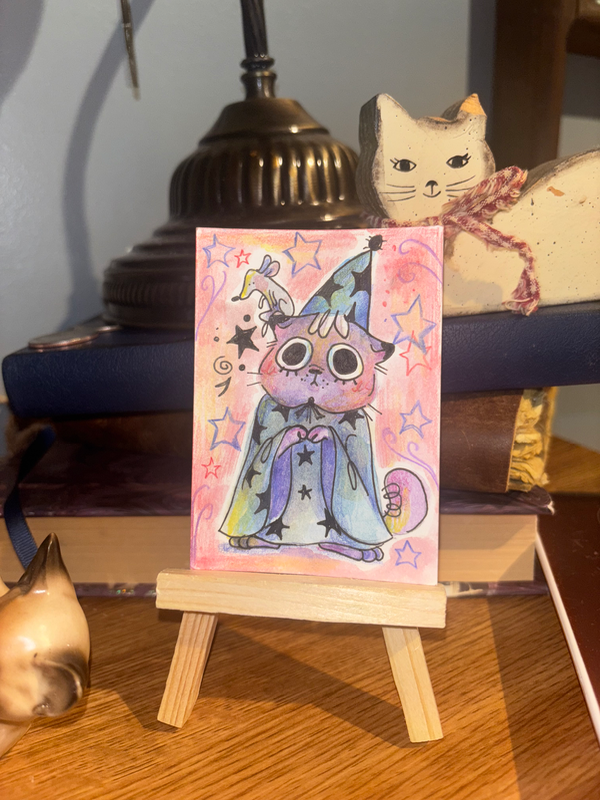 ''Majico'' aceo art card