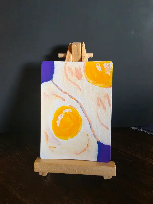 Too Sunny aceo art card