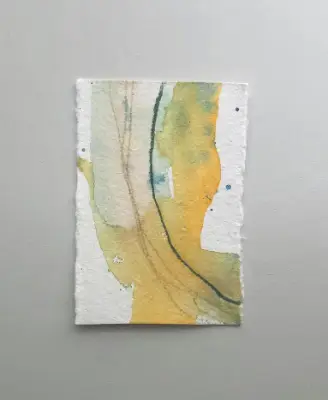 Chasing the Golden Light aceo art card thumbnail 1
