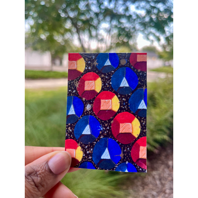 Name Those Crystal Gems aceo art card thumbnail 1