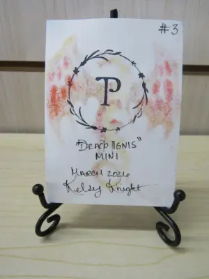Draco Ignis Mini aceo art card thumbnail 3