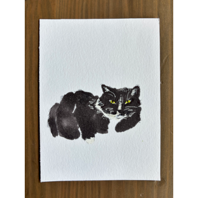 ACEO original, Emily quick marker front aceo art card thumbnail 1