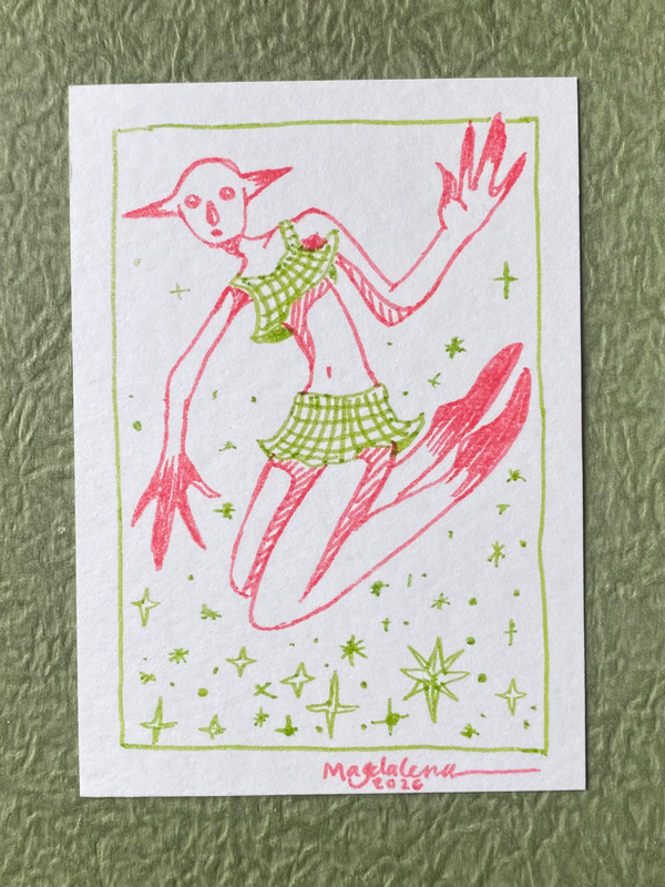 Lost in Space aceo art card