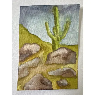 Arizona V aceo art card thumbnail 1