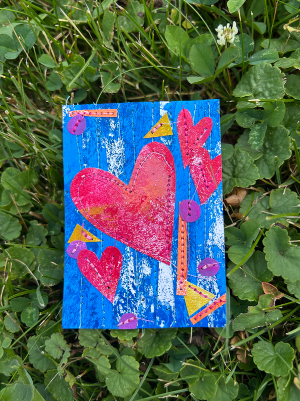 Celebrate Love! aceo art card
