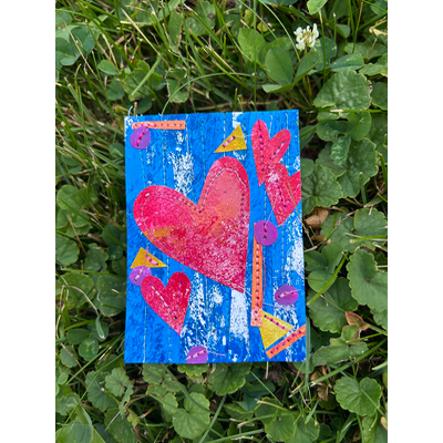 Celebrate Love! aceo art card thumbnail 1