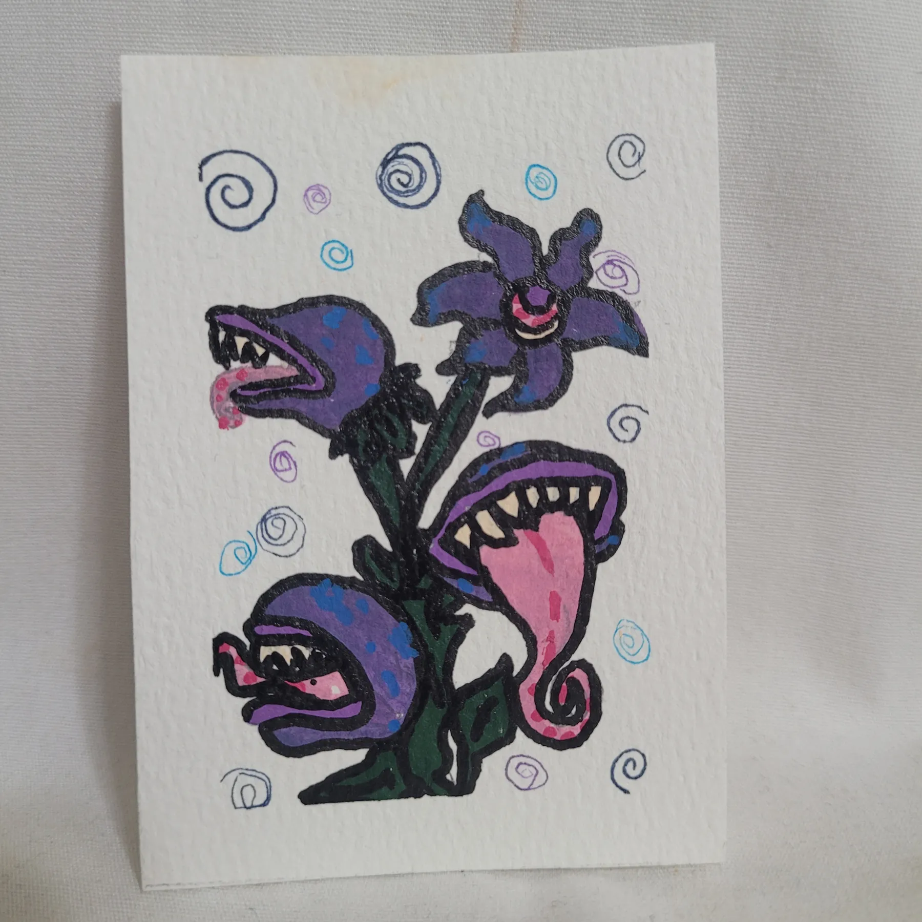 Enchanted Devourers aceo art card