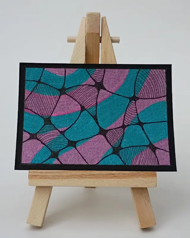 NeuroWeb - Series 1 - Card #3 aceo art card
