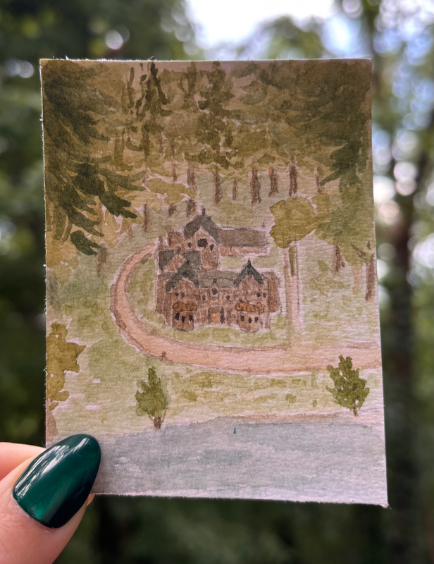 Forest Estate aceo art card