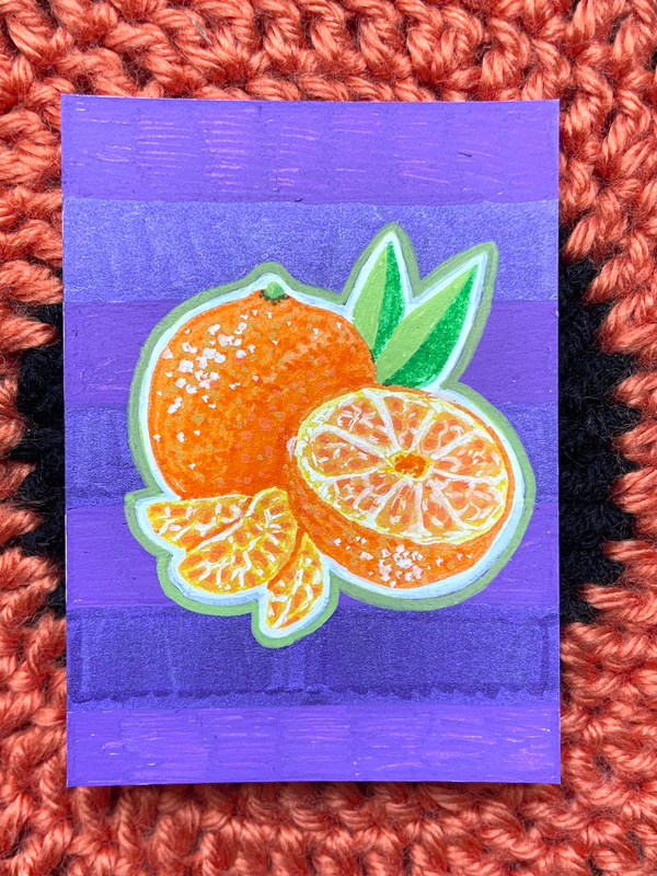Feelin’ Fruity 1/4 aceo art card