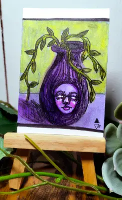 Soul Jar - Origins aceo art card thumbnail 2