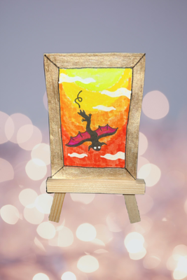 One Way aceo art card thumbnail 2