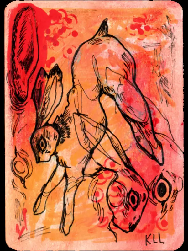 hare — ACEO 14 aceo art card