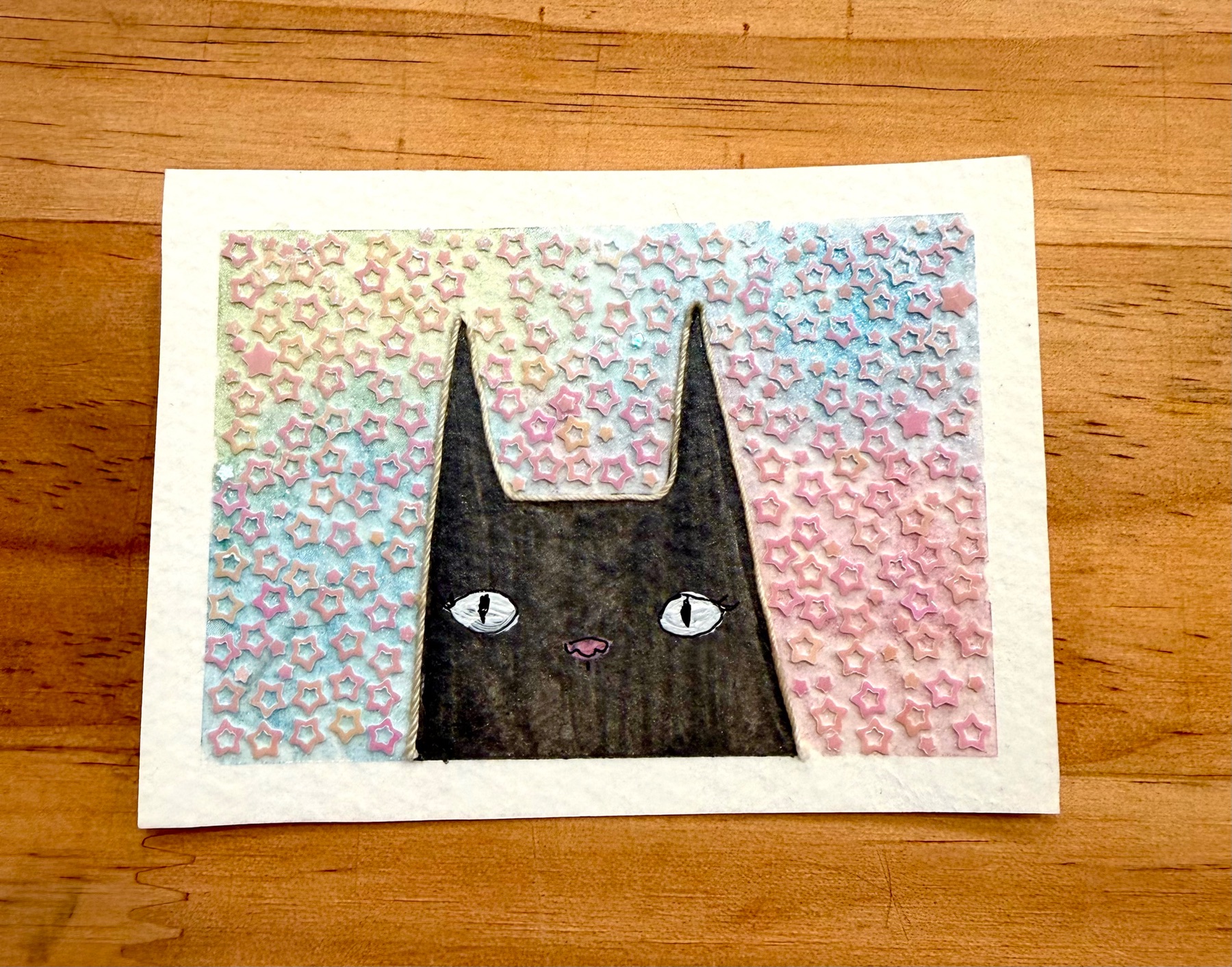 Skitty 2 aceo art card